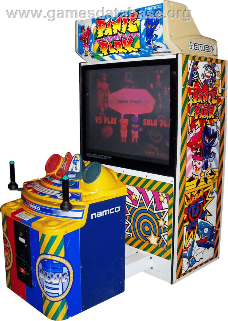 Panic Park - Arcade - Artwork - Cabinet