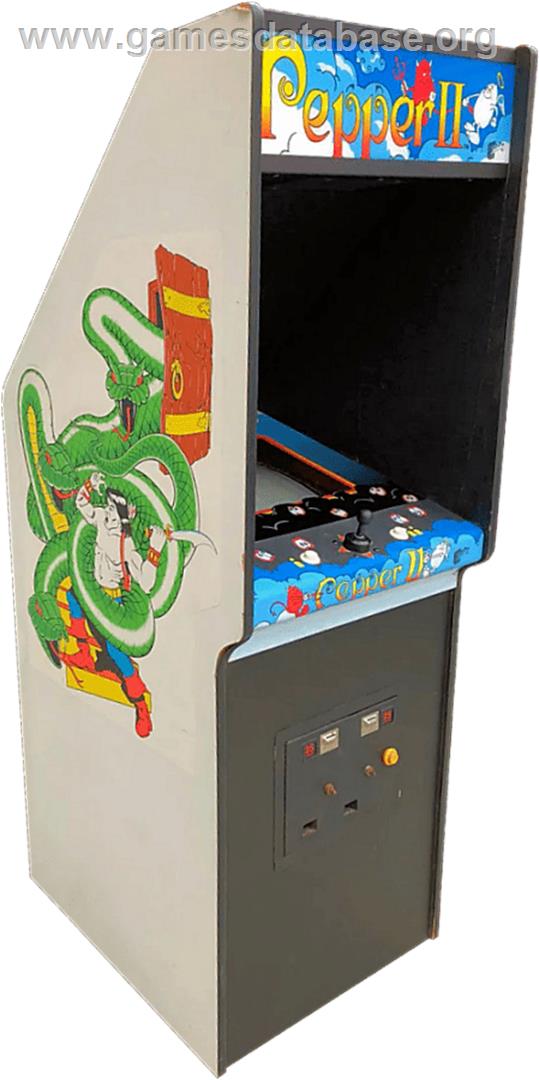 Pepper II - Arcade - Artwork - Cabinet