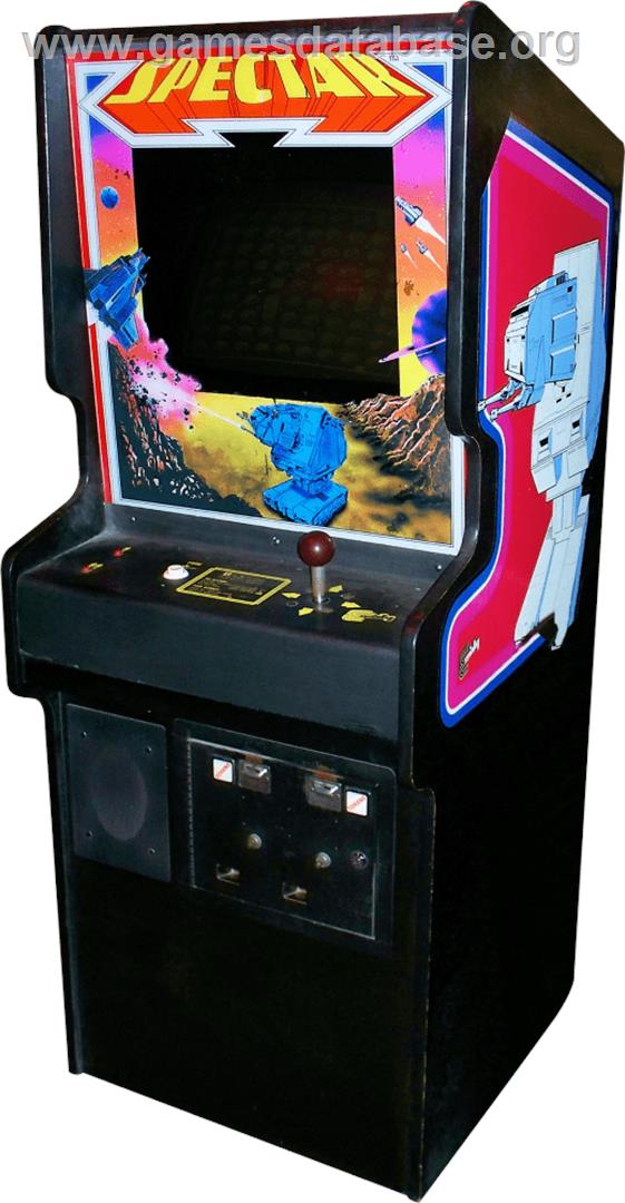 Phantomas - Arcade - Artwork - Cabinet