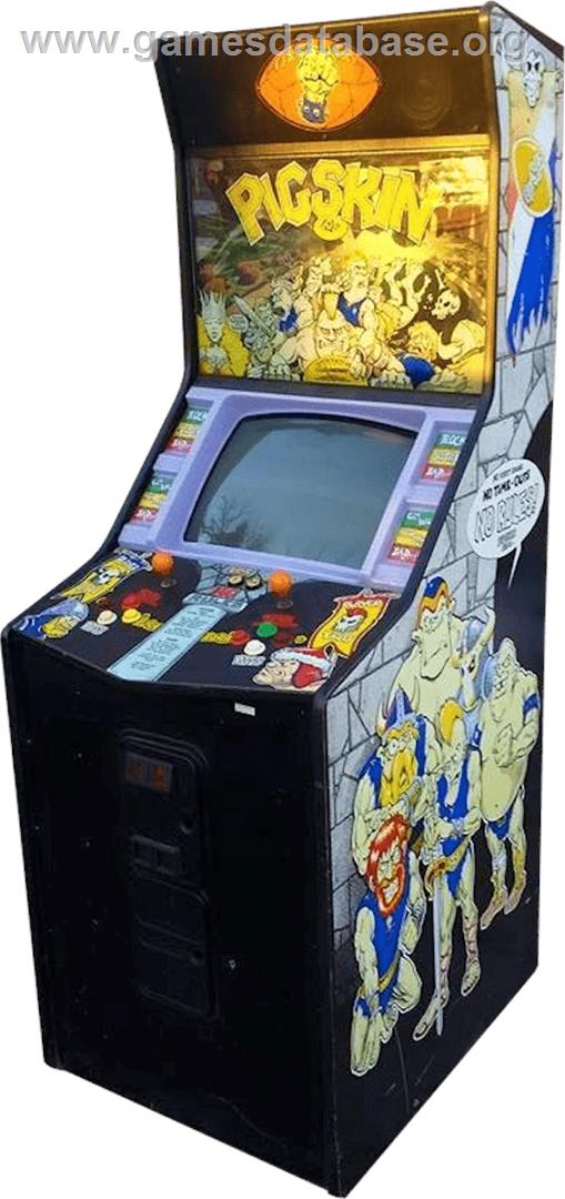Pigskin 621AD - Arcade - Artwork - Cabinet