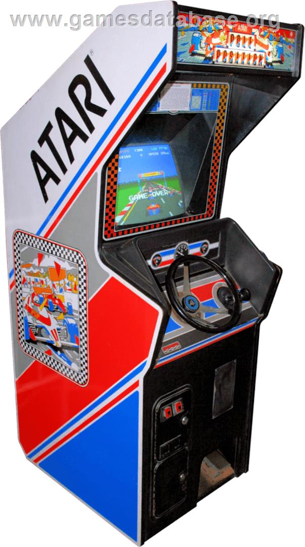 Pole Position - Arcade - Artwork - Cabinet