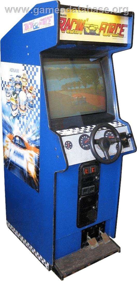 Racin' Force - Arcade - Artwork - Cabinet