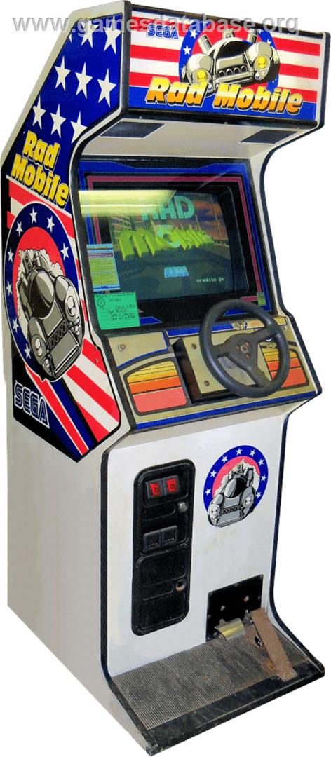 Rad Mobile - Arcade - Artwork - Cabinet