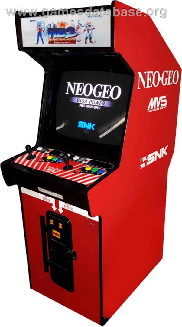 Real Bout Fatal Fury 2 - The Newcomers / Real Bout Garou Densetsu 2 - the newcomers - Arcade - Artwork - Cabinet