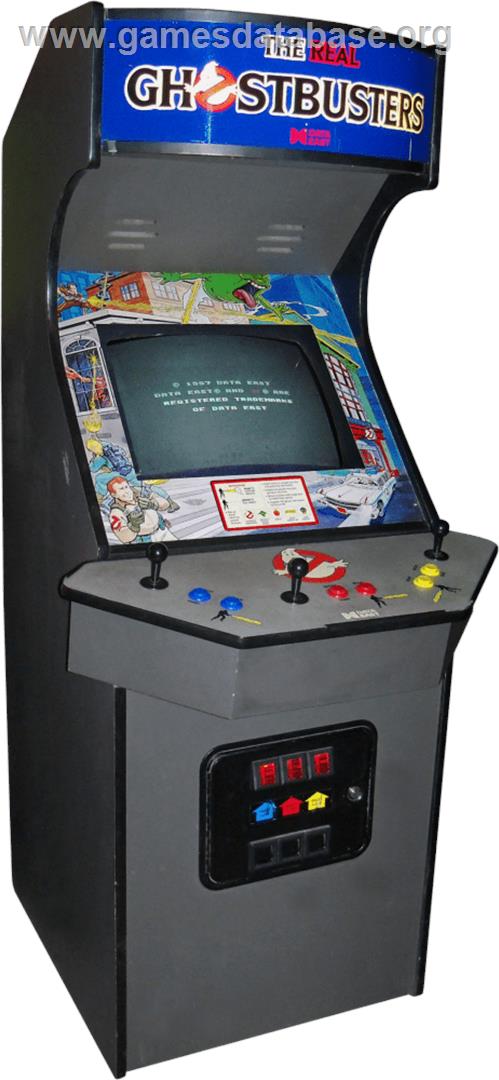Real Ghostbusters, The - Arcade - Artwork - Cabinet