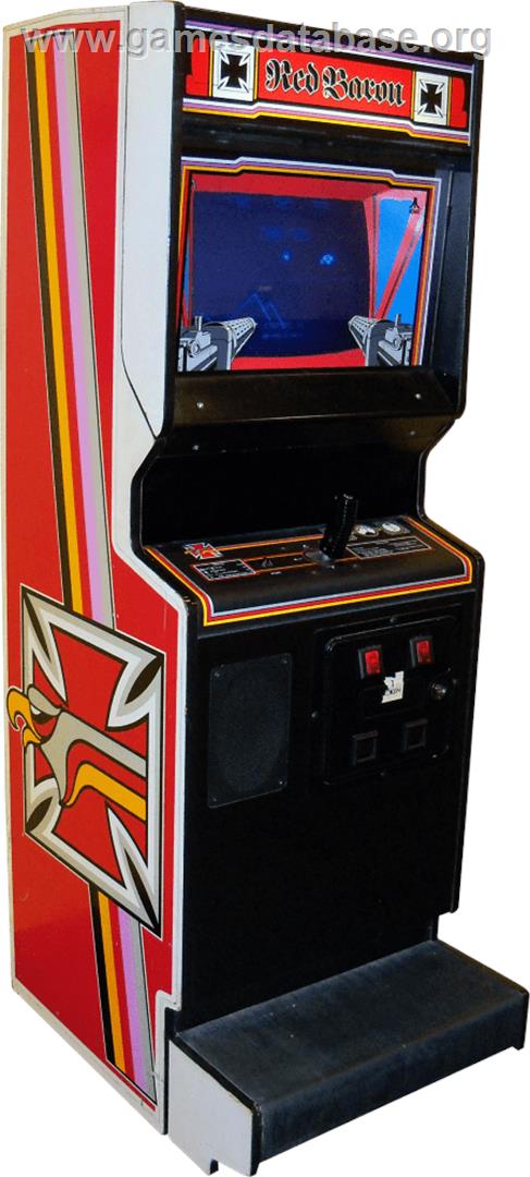 Red Baron - Arcade - Artwork - Cabinet