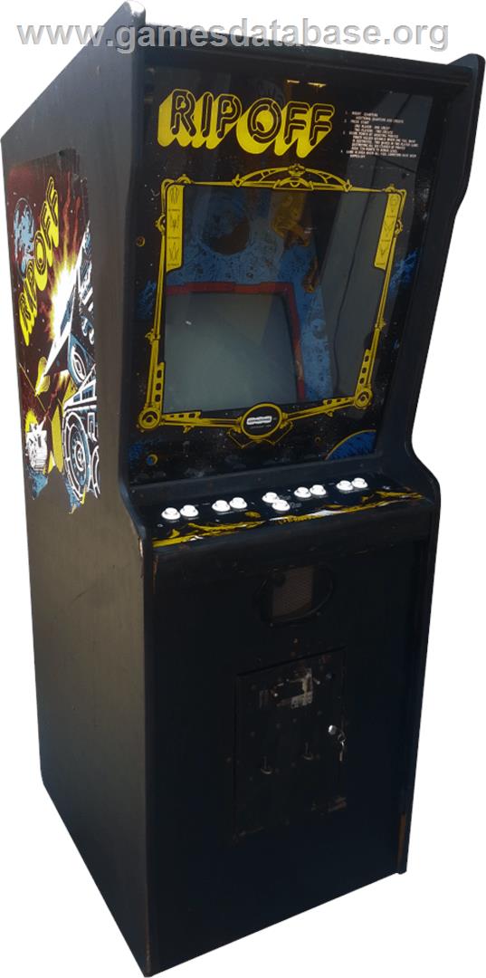 Rip Off - Arcade - Artwork - Cabinet