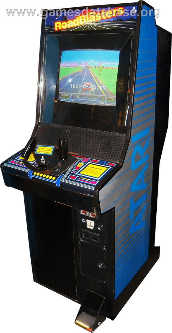 Road Blasters - Arcade - Artwork - Cabinet