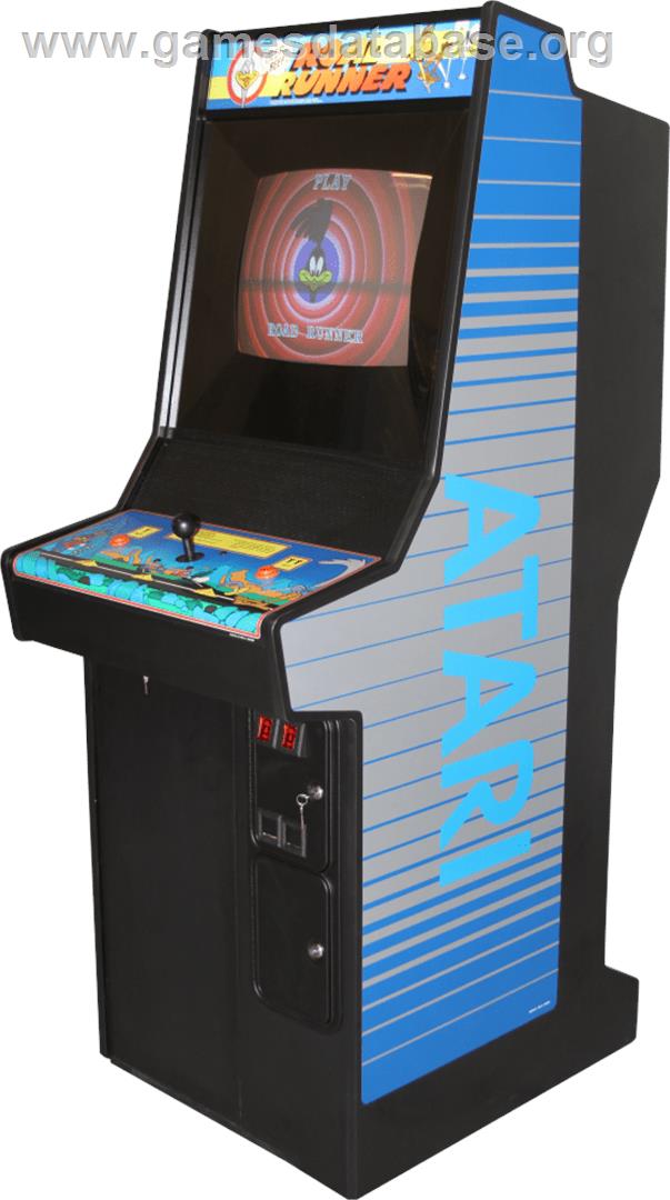 Road Runner - Arcade - Artwork - Cabinet