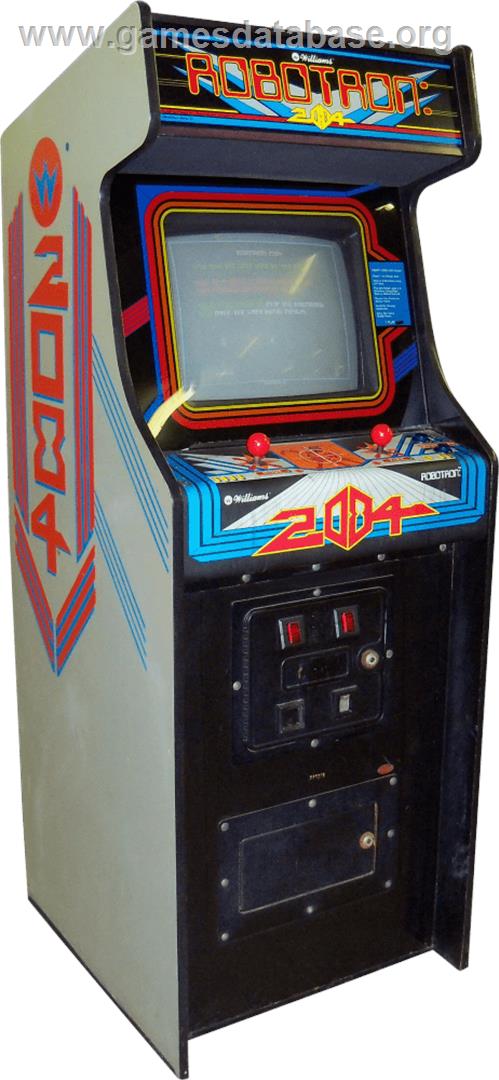 Robotron - Arcade - Artwork - Cabinet