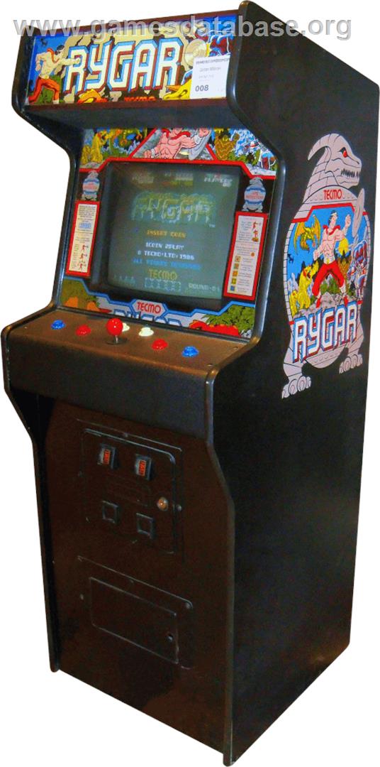 Rygar - Arcade - Artwork - Cabinet