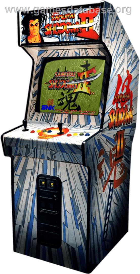 Samurai Shodown II / Shin Samurai Spirits - Haohmaru jigokuhen - Arcade - Artwork - Cabinet
