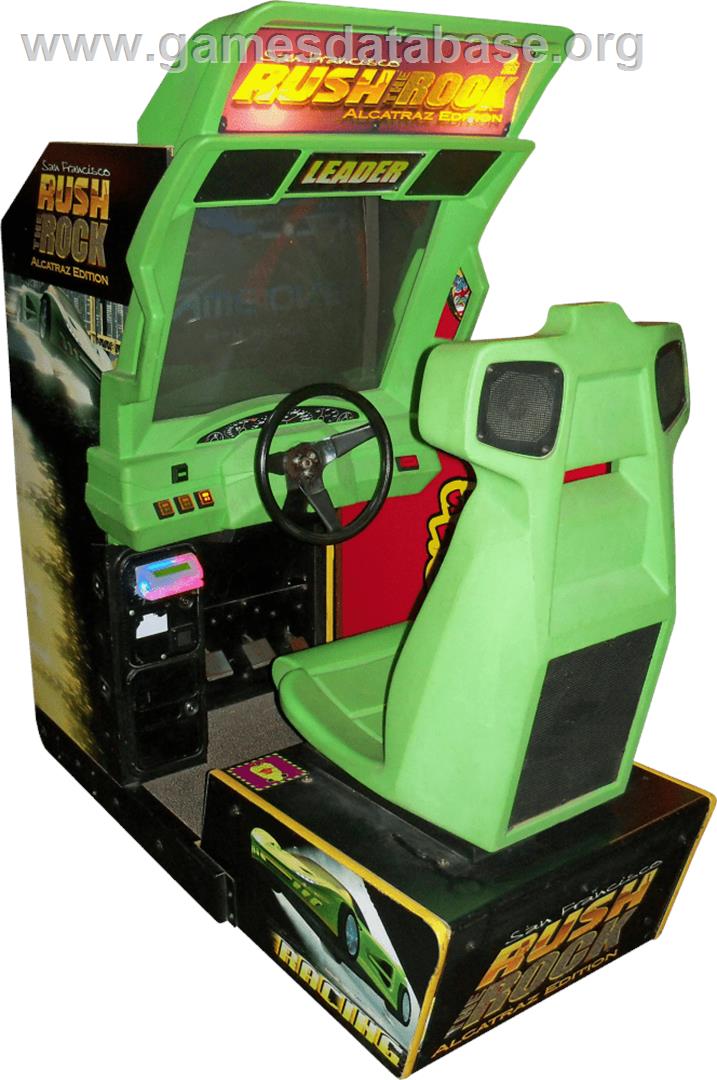San Francisco Rush: The Rock - Arcade - Artwork - Cabinet