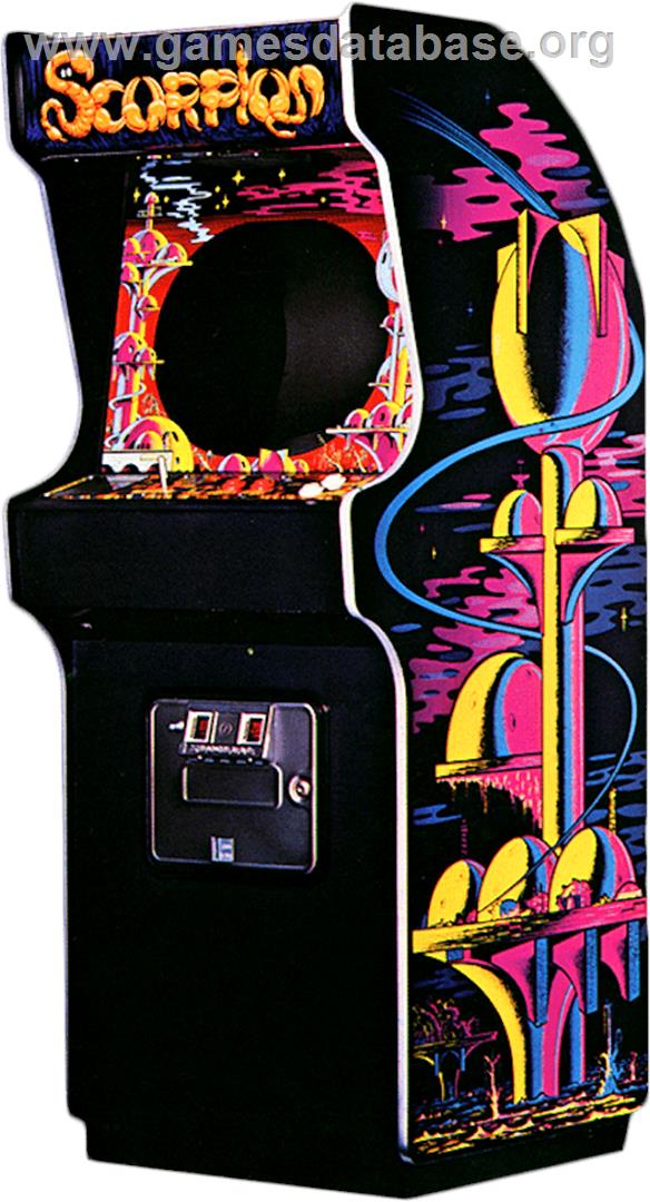 Scorpion - Arcade - Artwork - Cabinet