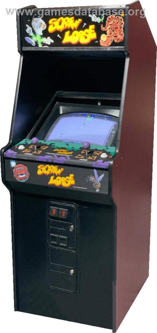 Screw Loose - Arcade - Artwork - Cabinet