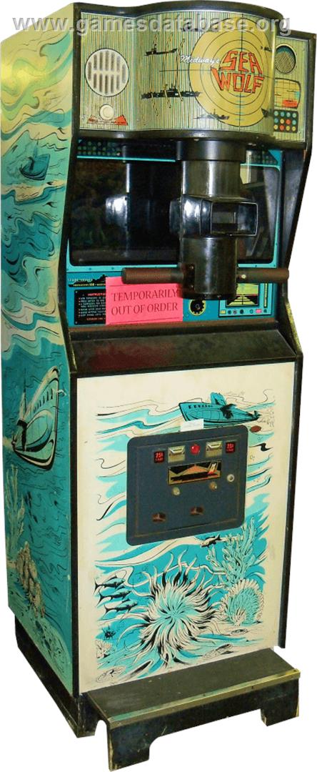 Sea Wolf - Arcade - Artwork - Cabinet