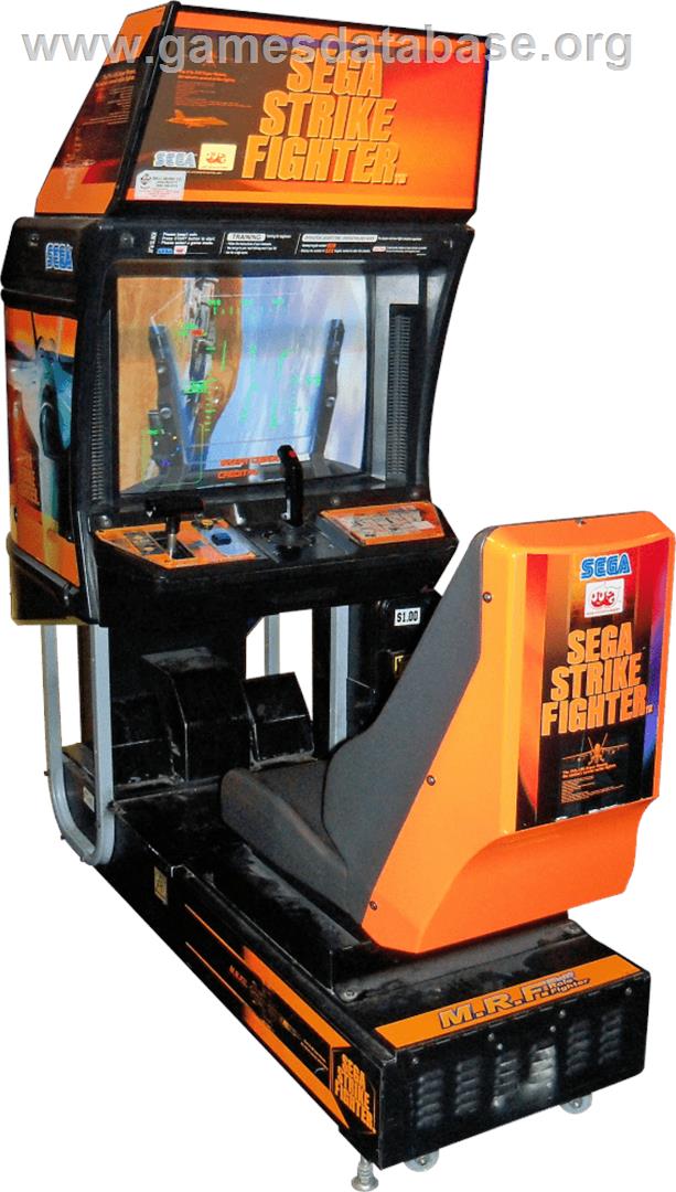 Sega Strike Fighter - Arcade - Artwork - Cabinet