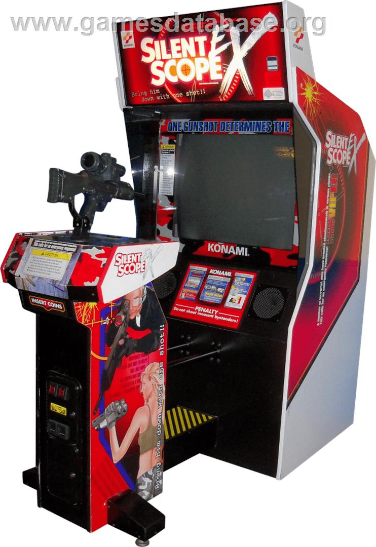 Silent Scope EX - Arcade - Artwork - Cabinet