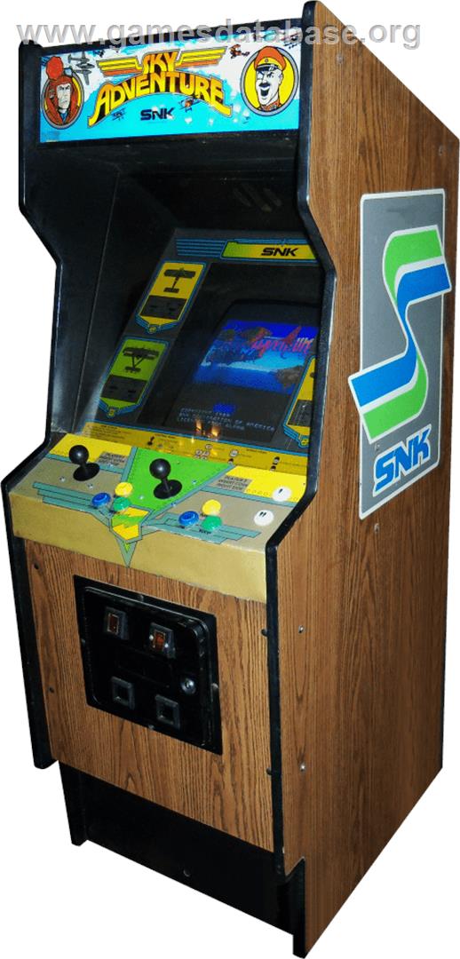 Sky Adventure - Arcade - Artwork - Cabinet