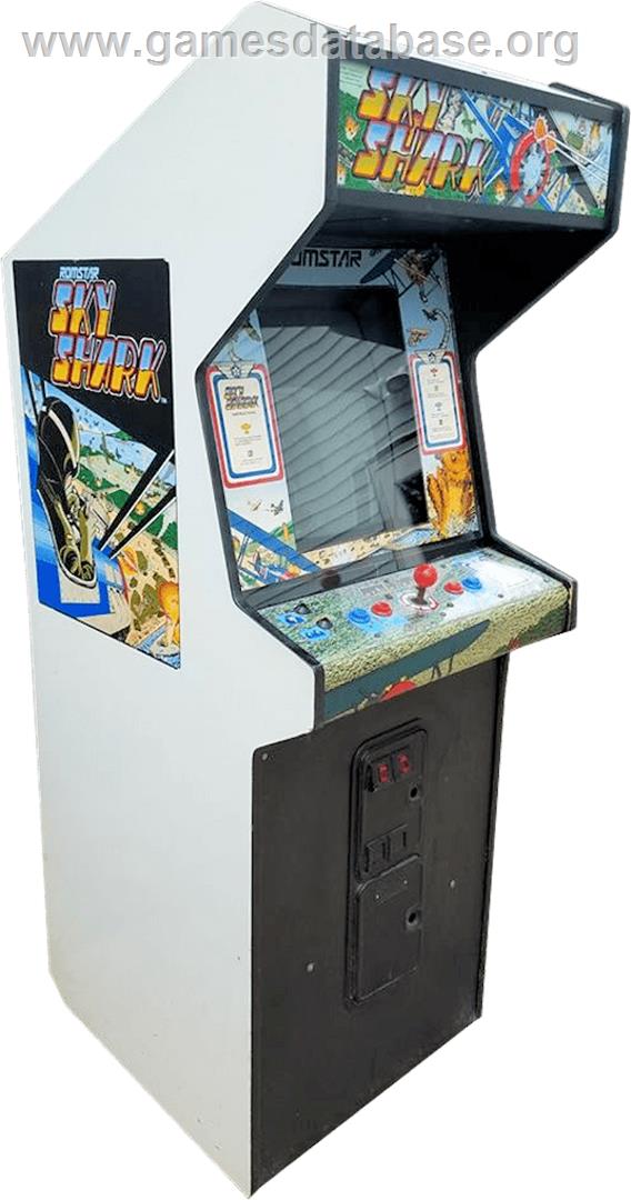 Sky Shark - Arcade - Artwork - Cabinet