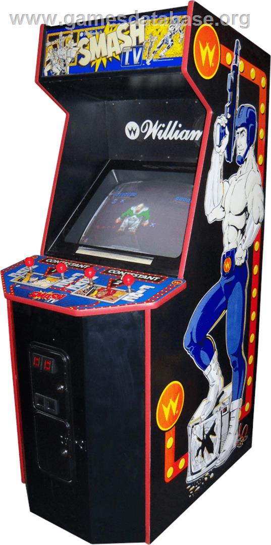 Smash T.V. - Arcade - Artwork - Cabinet