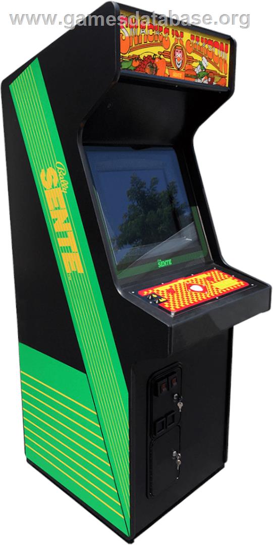 Snacks'n Jaxson - Arcade - Artwork - Cabinet