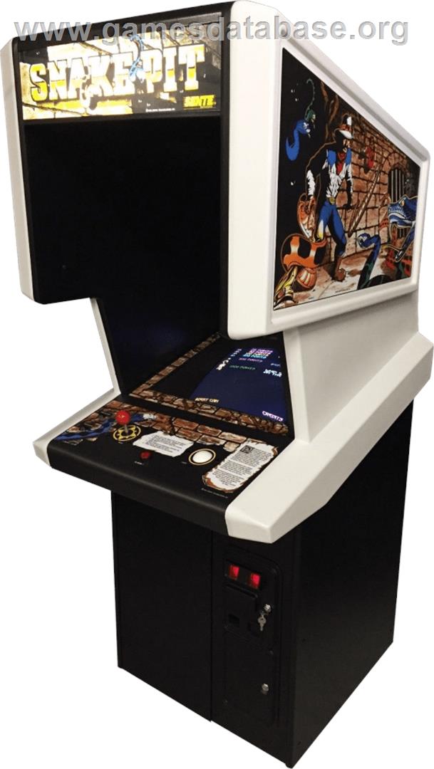 Snake Pit - Arcade - Artwork - Cabinet
