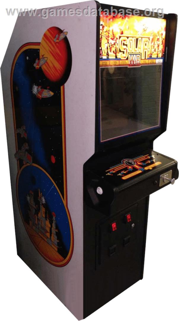 Solar-Warrior - Arcade - Artwork - Cabinet