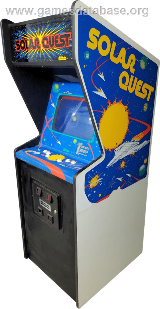 Solar Quest - Arcade - Artwork - Cabinet