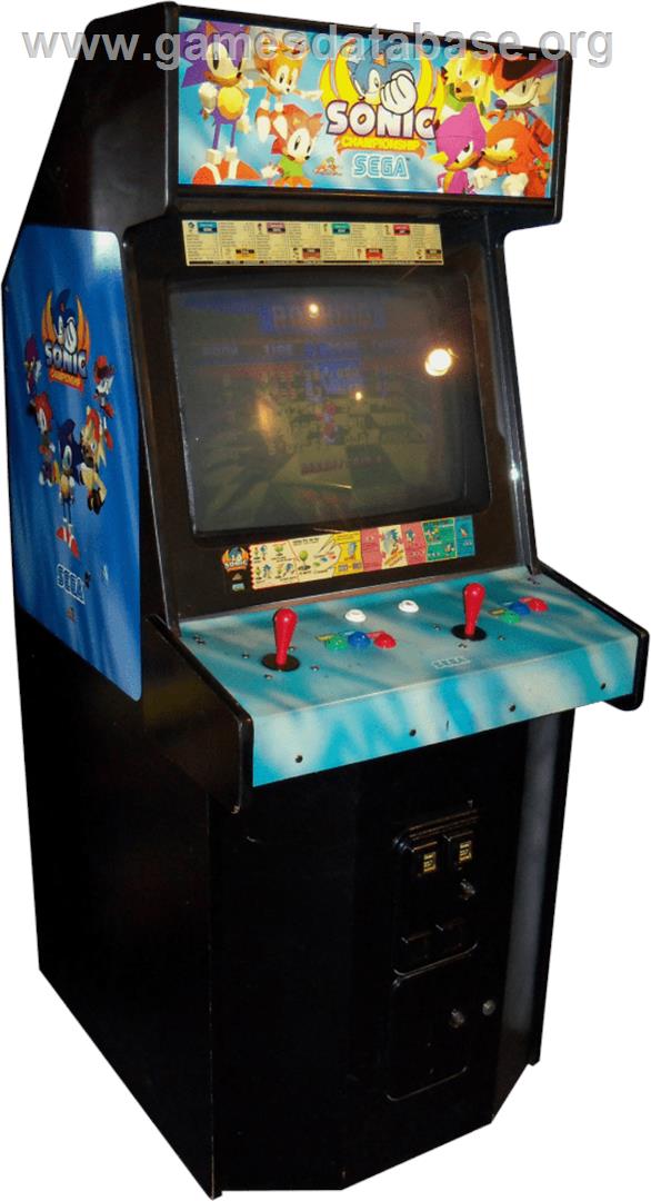 Sonic Championship - Arcade - Artwork - Cabinet