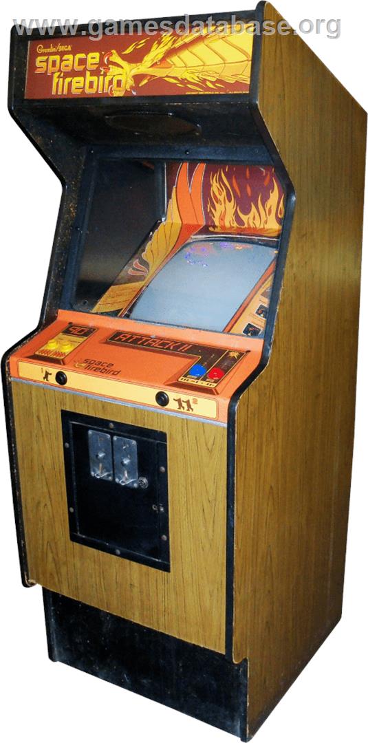 Space Firebird - Arcade - Artwork - Cabinet