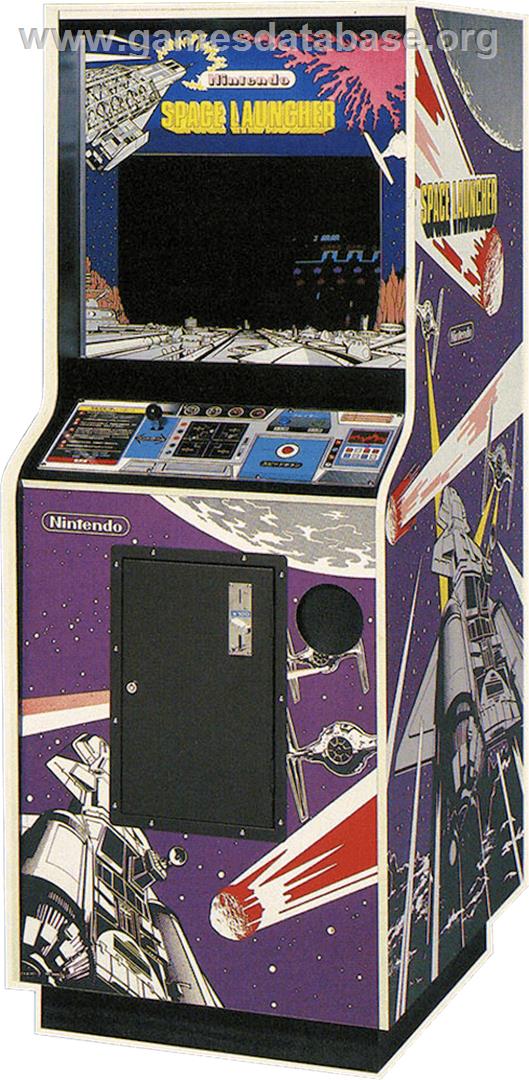 Space Launcher - Arcade - Artwork - Cabinet