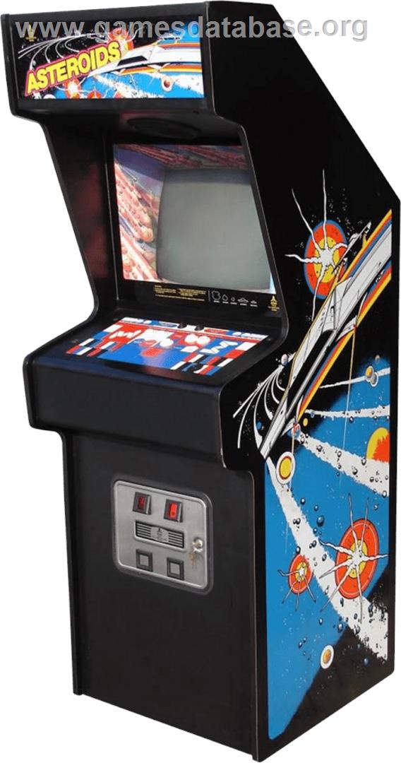 Space Rocks - Arcade - Artwork - Cabinet