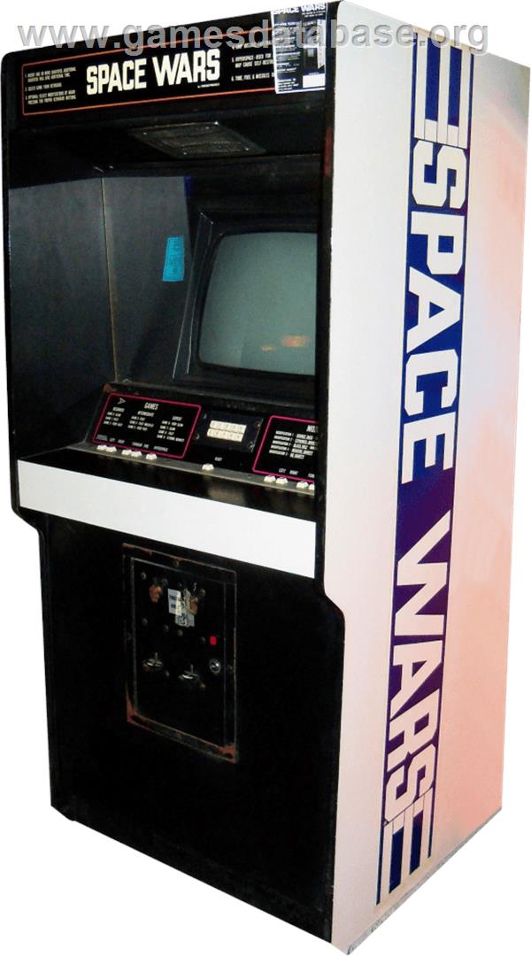 Space Wars - Arcade - Artwork - Cabinet
