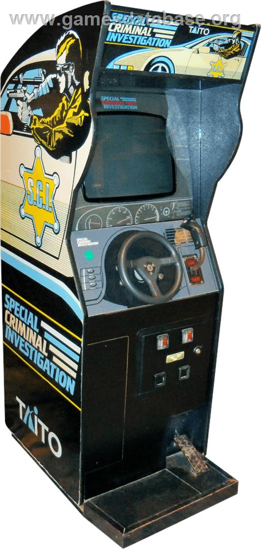 Special Criminal Investigation - Arcade - Artwork - Cabinet