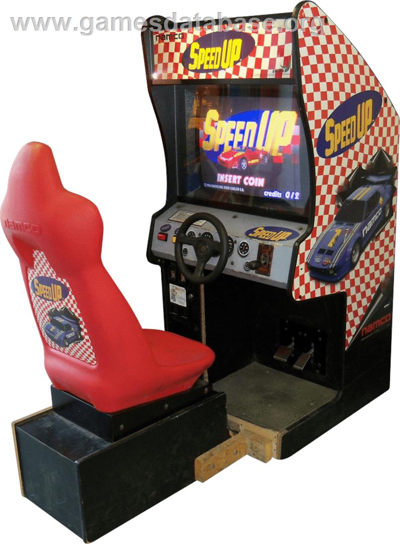 Speed Up - Arcade - Artwork - Cabinet