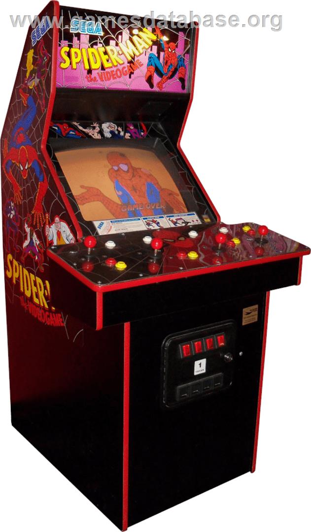 Spider-Man: The Videogame - Arcade - Artwork - Cabinet