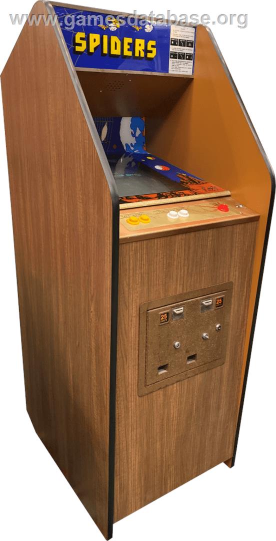 Spiders - Arcade - Artwork - Cabinet