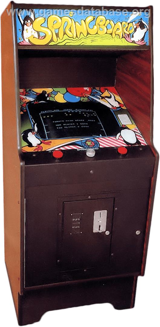 Springboard - Arcade - Artwork - Cabinet