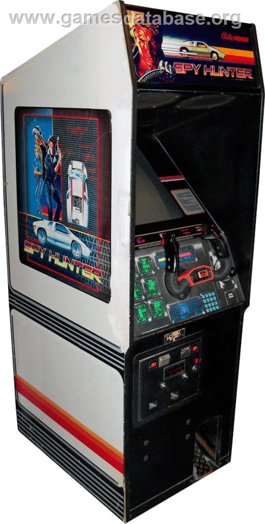 Spy Hunter - Arcade - Artwork - Cabinet