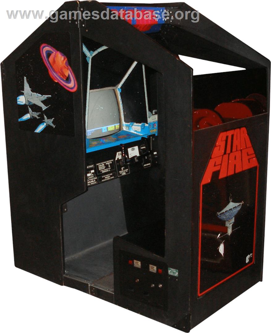 Star Fire - Arcade - Artwork - Cabinet