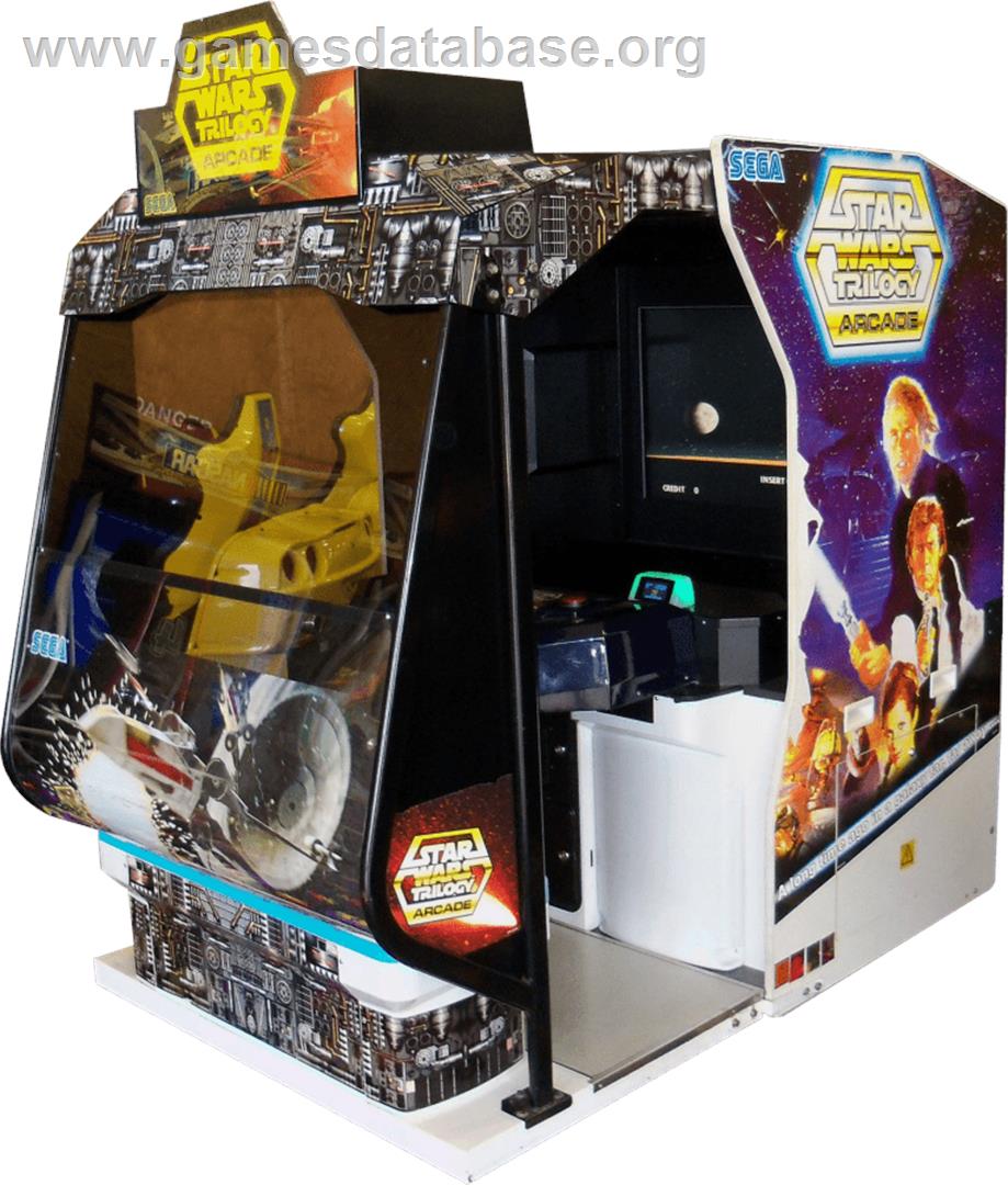 Star Wars Trilogy - Arcade - Artwork - Cabinet