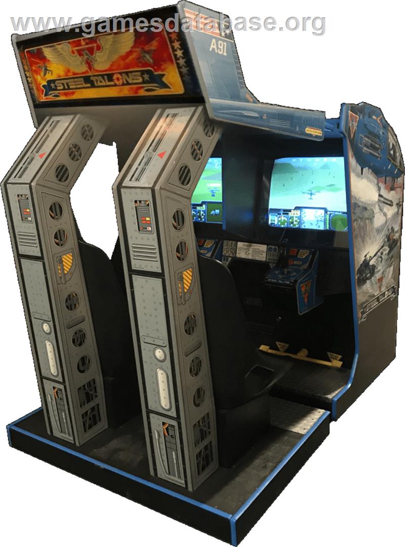 Steel Talons - Arcade - Artwork - Cabinet