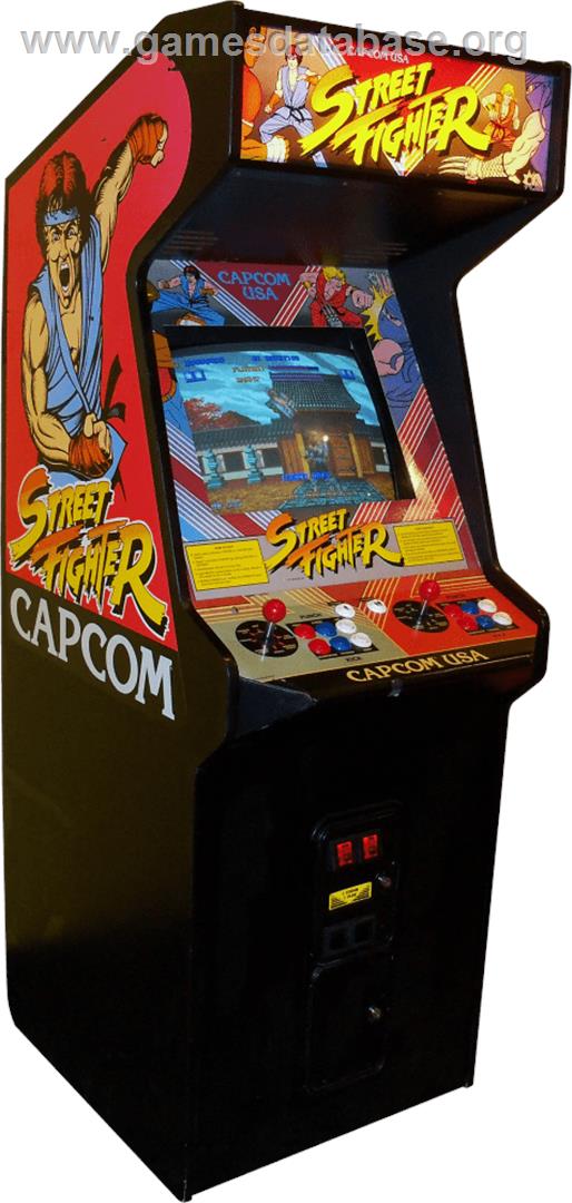 Street Fighter - Arcade - Artwork - Cabinet