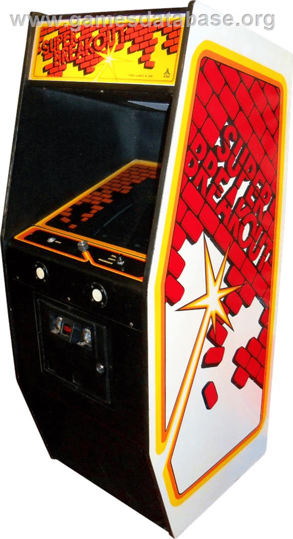 Super Breakout - Arcade - Artwork - Cabinet