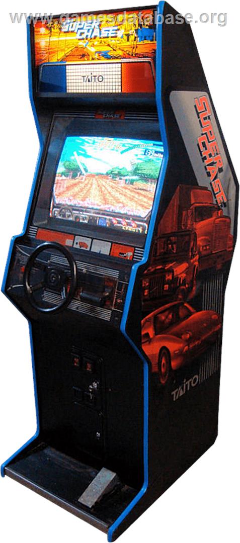 Super Chase - Criminal Termination - Arcade - Artwork - Cabinet