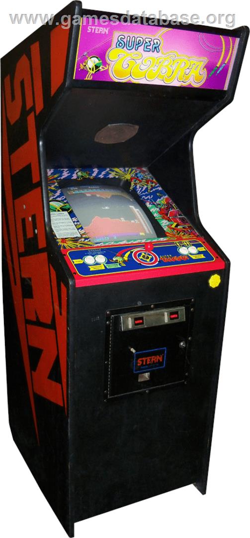 Super Cobra - Arcade - Artwork - Cabinet