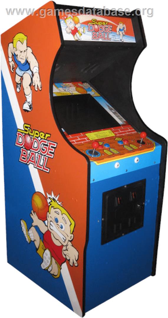 Super Dodge Ball - Arcade - Artwork - Cabinet