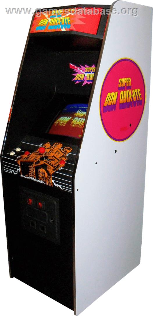 Super Don Quix-ote - Arcade - Artwork - Cabinet