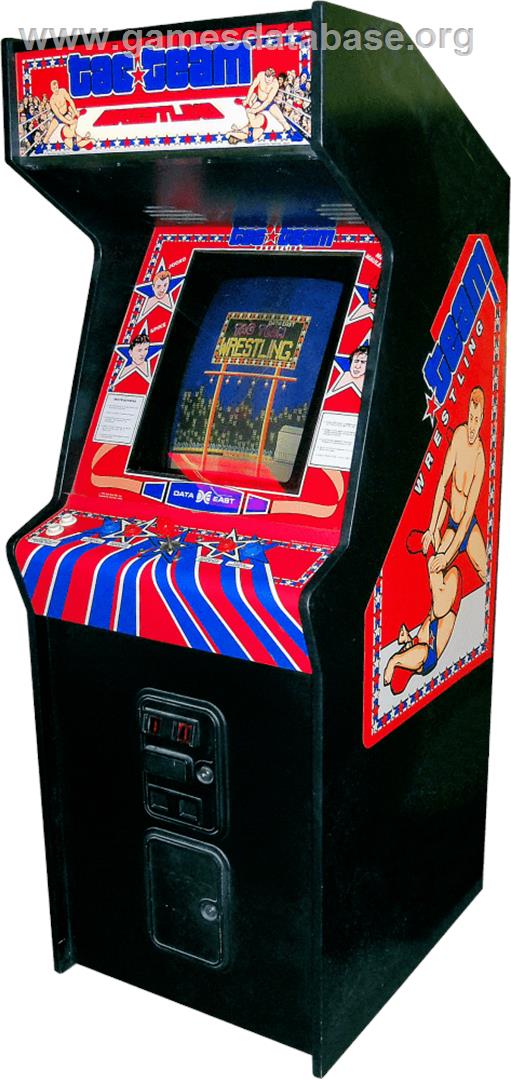 Tag Team Wrestling - Arcade - Artwork - Cabinet